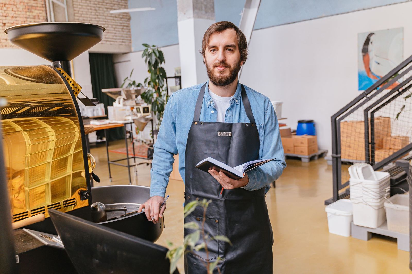 Descendants of ember-brewed coffee: our own roastery